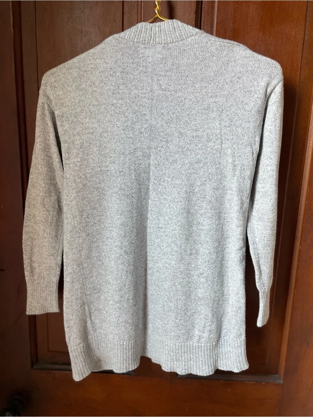 Old Navy girls large 10-12 gray cardigan